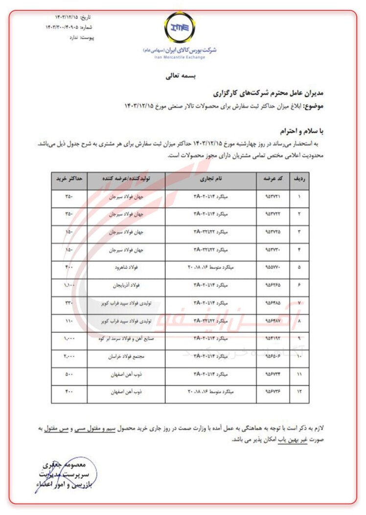 آغاز ثبت واردات تحت بررسی ضد دامپینگ توسط اتحادیه اروپا